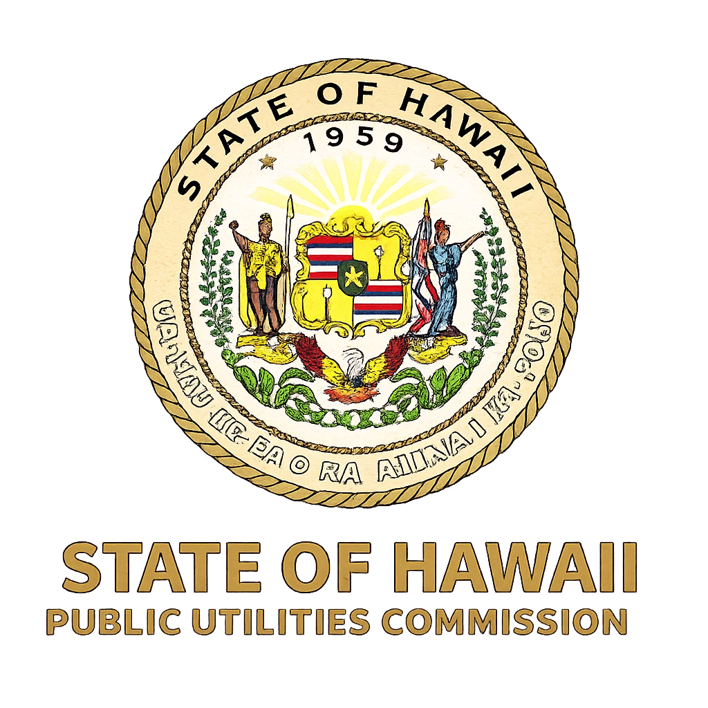 State of Hawaiʻi Public Utilities Commission license badge