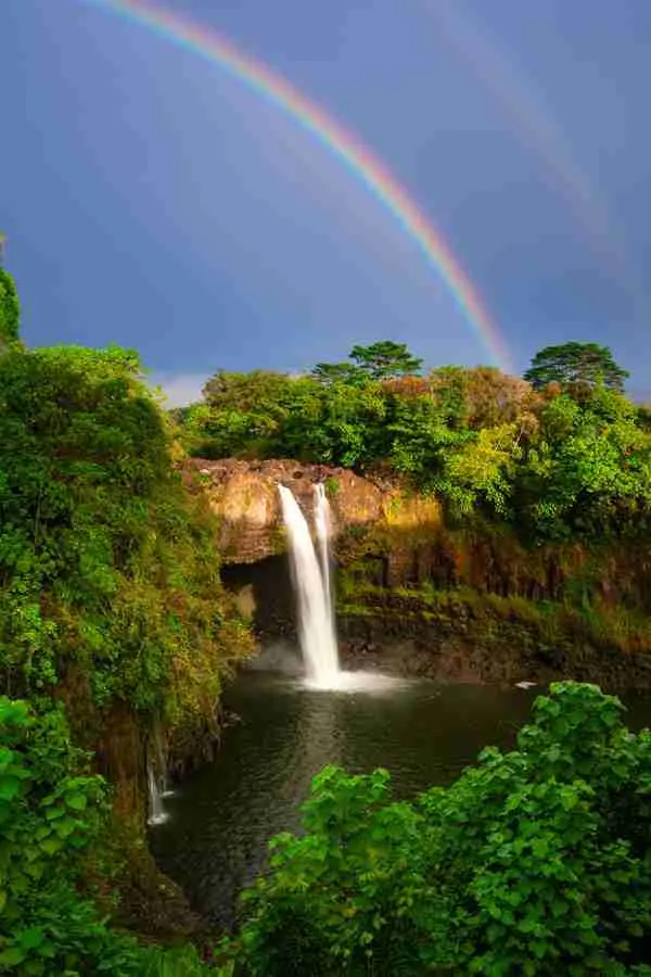 Double rainbow over Hawaiʻi